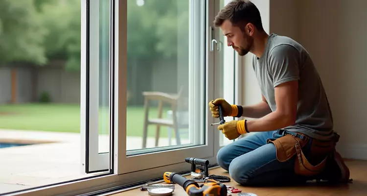 Squeaky Sliding Patio Doors in Milpitas, CA