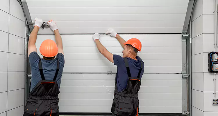 Garage Door Bottom Panel Repair in Milpitas, CA