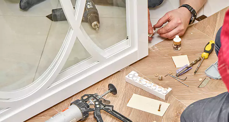 Interior Patio Door Casing Repair in Milpitas, CA